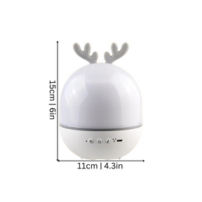 Star Projector Night Light | Music Box with Dreamy Scenes