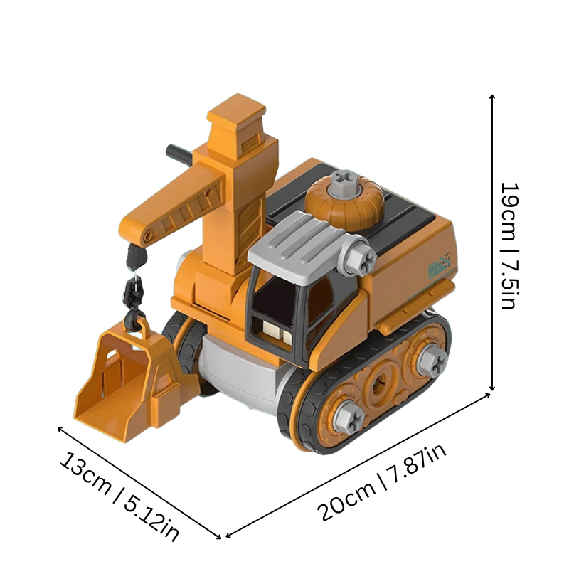 4-in-1 Construction Toy Set | STEM Learning and Problem-Solving