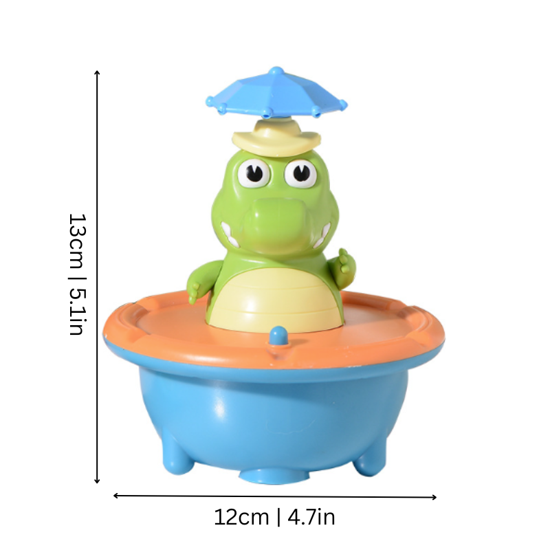 Spinning Bath Toy for Kids | Magical Light-Up Water Fun
