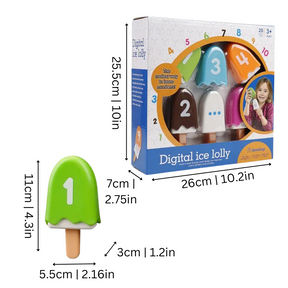 Interactive Ice Cream Number Game | Enhances Cognitive and Motor Skills