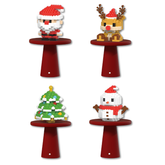 Christmas Micro-Brick Set | Creative Holiday Decoration Fun