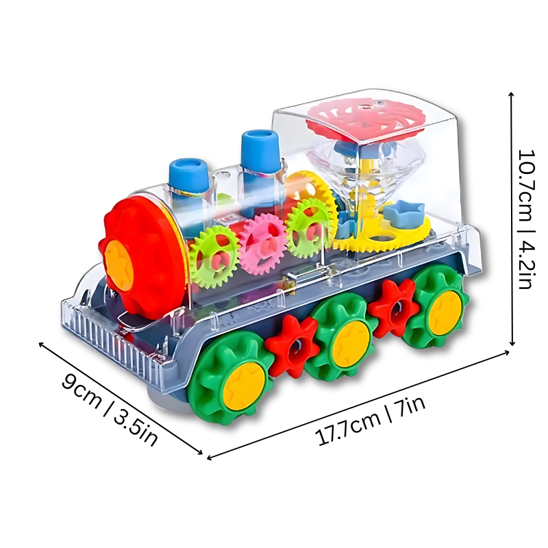 Light-Up Musical Gear Train | Encourages Crawling and Motor Skills