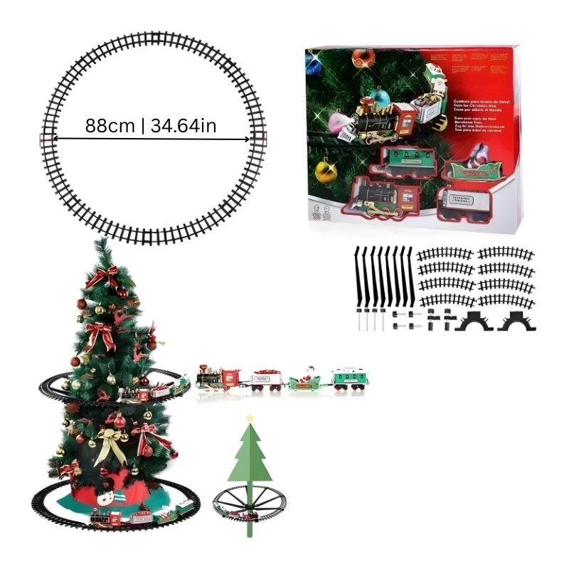 Christmas Tree Train Set | Magical Holiday Fun for Families
