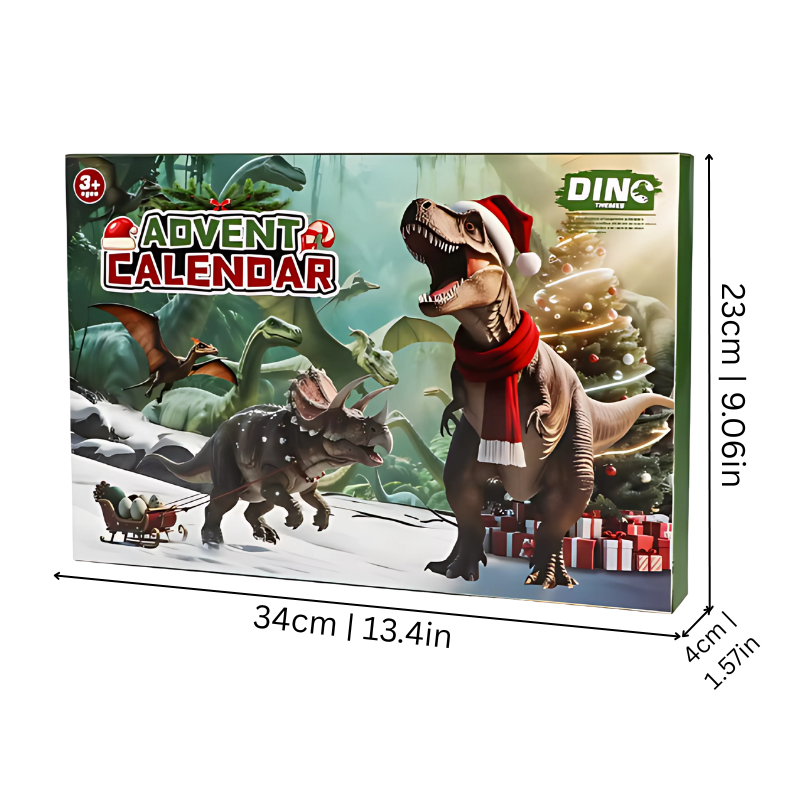 Dinosaur Advent Calendar | 24 Days of Holiday Fun