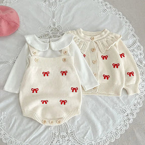 Girls' Cozy Knit Clothing Set | Warm & Stylish Outfit for Play