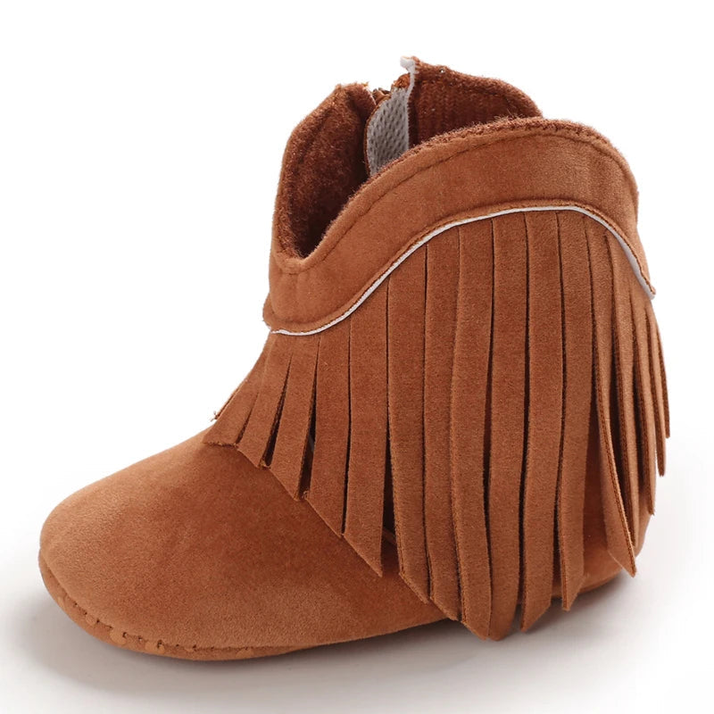 Mini Girls Cowboy Boots | Slip-Resistant Sole & Soft Lining