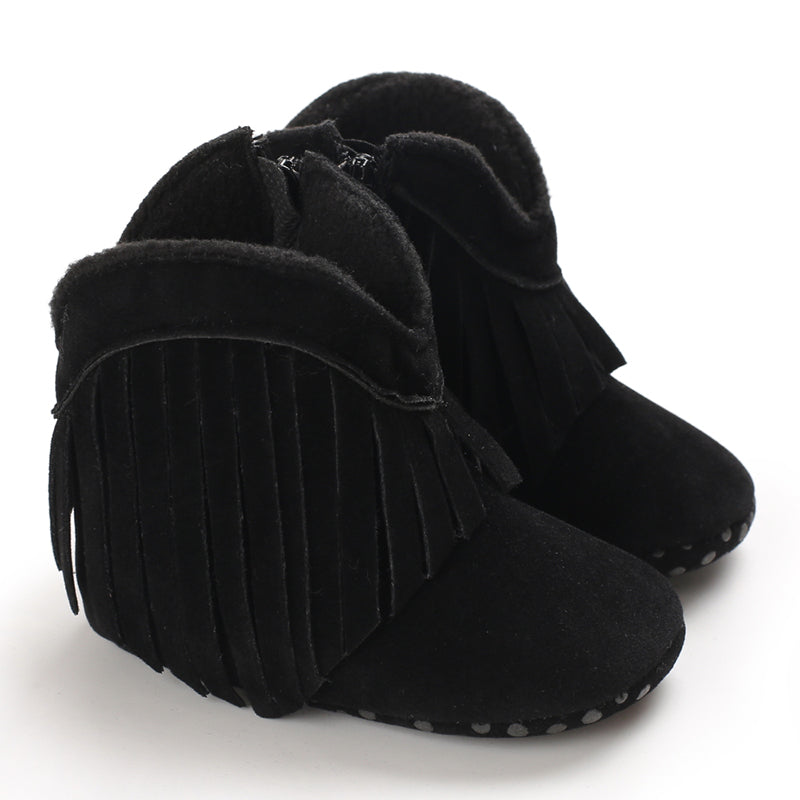 Mini Girls Cowboy Boots | Slip-Resistant Sole & Soft Lining