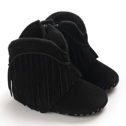 Mini Girls Cowboy Boots | Slip-Resistant Sole & Soft Lining