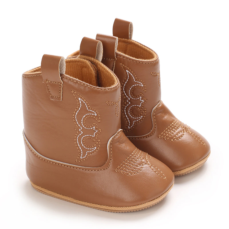 Mini Girls Cowboy Boots | Slip-Resistant Sole & Soft Lining