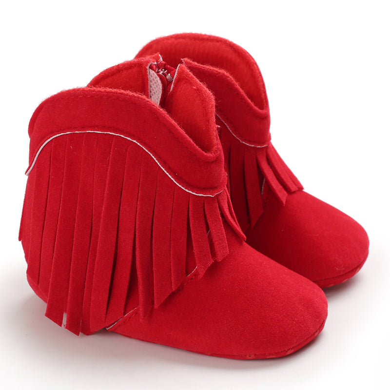 Mini Girls Cowboy Boots | Slip-Resistant Sole & Soft Lining