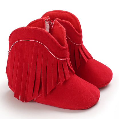 Mini Girls Cowboy Boots | Slip-Resistant Sole & Soft Lining