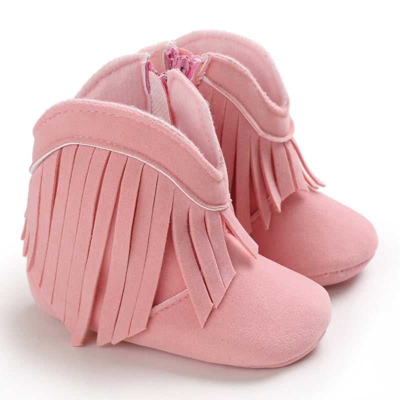 Mini Girls Cowboy Boots | Slip-Resistant Sole & Soft Lining