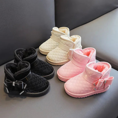 Mini Snow Boots for Girls | Warm, Stylish & Anti-Slip Design