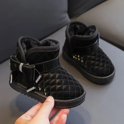 Mini Snow Boots for Girls | Warm, Stylish & Anti-Slip Design