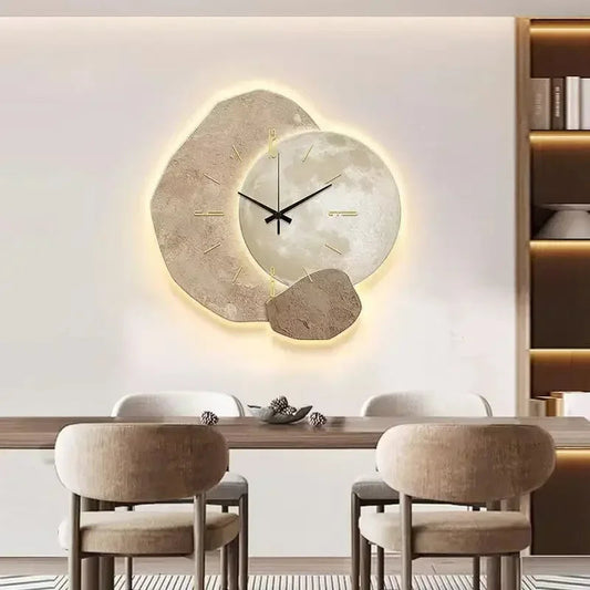 Minimalist Wall Clock | Silent Quartz Movement for Tranquil Spaces