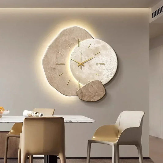 Minimalist Wall Clock | Silent Quartz Movement for Tranquil Spaces