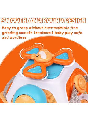 Montessori Cube Toy | Non-Toxic Interactive Learning for Toddlers