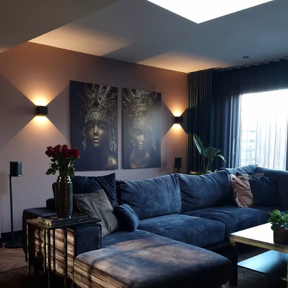 Motion Sensor Wall Light | Modern Cube Design for Hands-Free Illumination