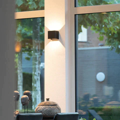 Motion Sensor Wall Light | Modern Cube Design for Hands-Free Illumination