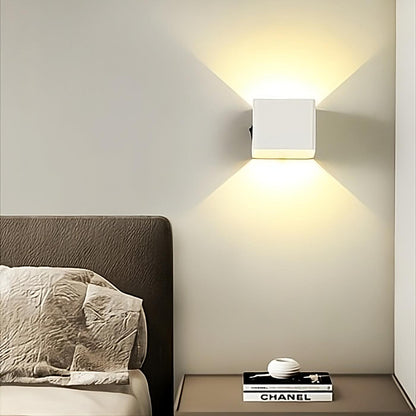 Motion Sensor Wall Light | Modern Cube Design for Hands-Free Illumination