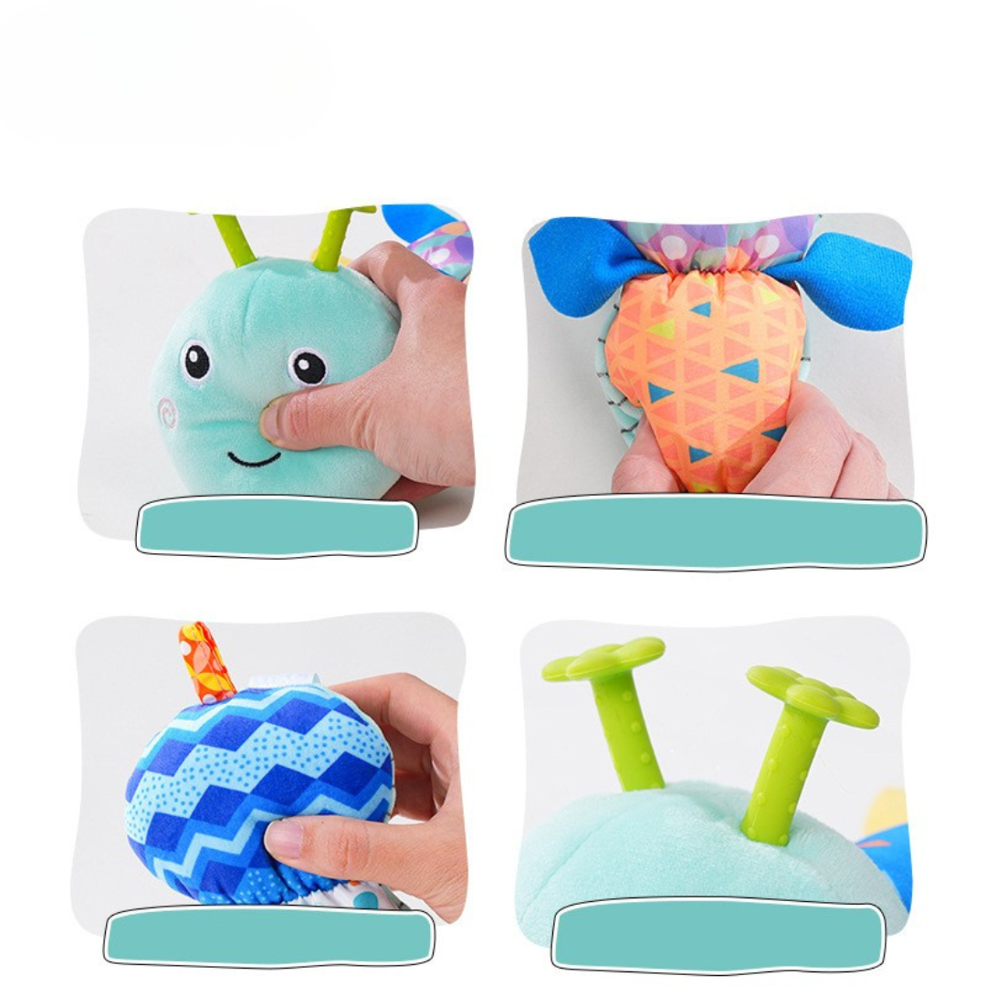 Musical Caterpillar Toy | Interactive Plush for Sensory Play