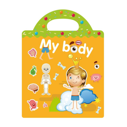 Reusable Sticker Book for Kids | Mess-Free Fun with Animal Themes
