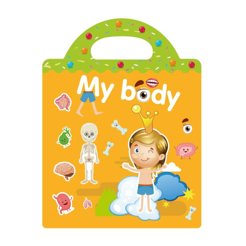 Reusable Sticker Book for Kids | Mess-Free Fun with Animal Themes