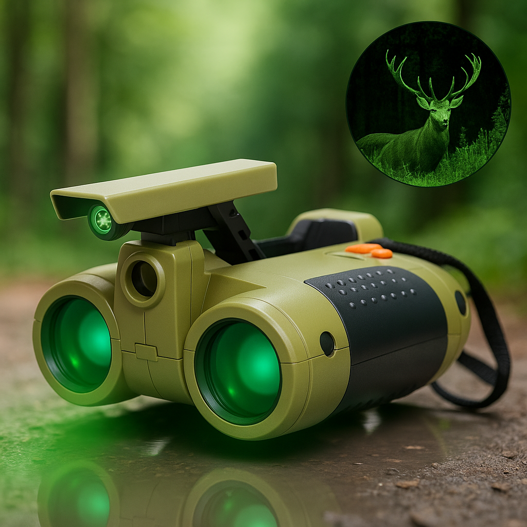 Kids Night Vision Binoculars | Lightweight, Durable Outdoor Exploration