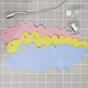 Non-Slip Bath Mat for Kids | Fun Crocodile Design, Durable PVC