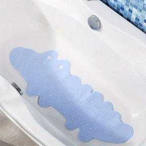 Non-Slip Bath Mat for Kids | Fun Crocodile Design, Durable PVC