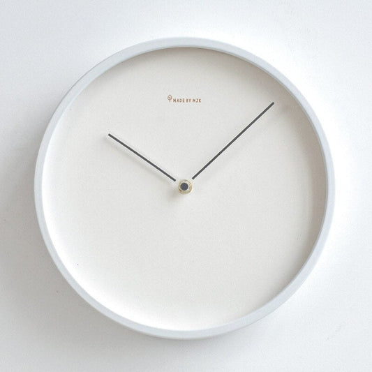 Silent Minimalist Wall Clock | Scandinavian Design with No Ticking Sound