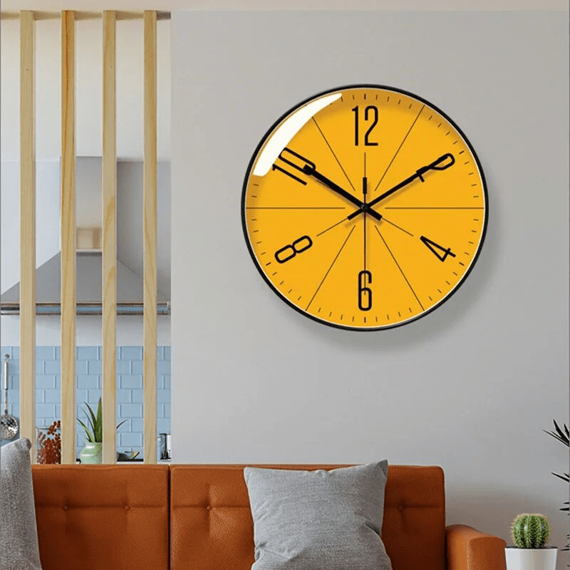 Minimalist Wall Clock | Sleek Design for Home or Office