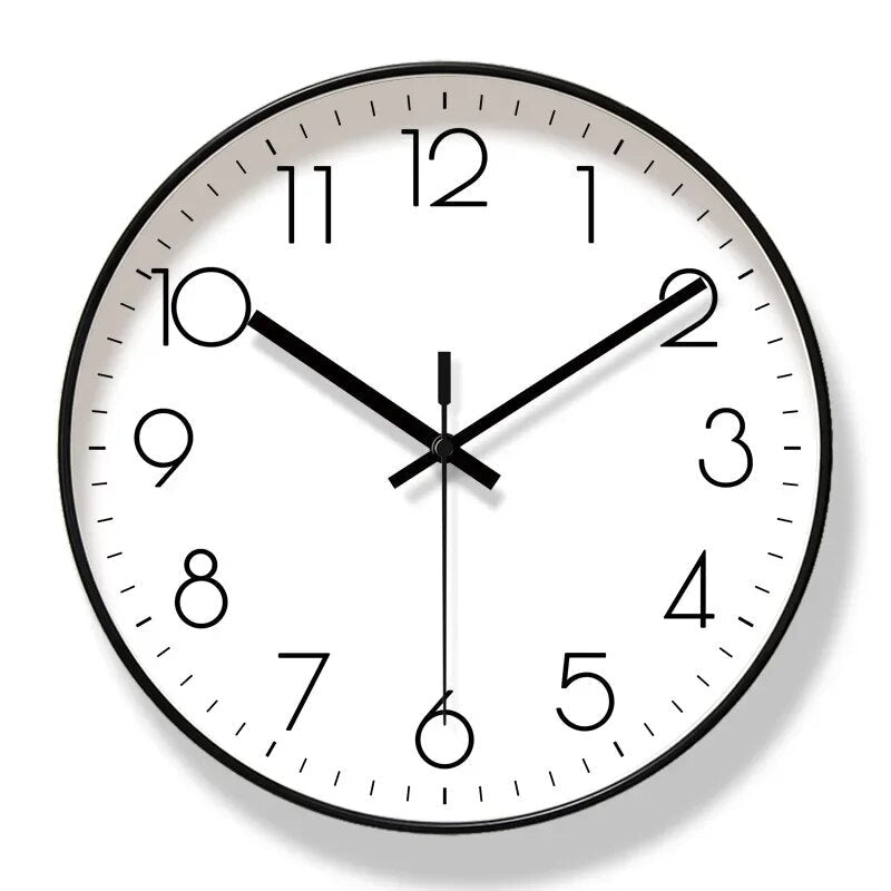 Minimalist Wall Clock | Sleek Design for Home or Office
