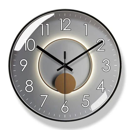 Minimalist Wall Clock | Sleek Design for Home or Office