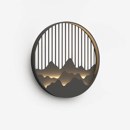Outdoor Mountain Wall Lamp | Elegant LED Lighting for Exteriors