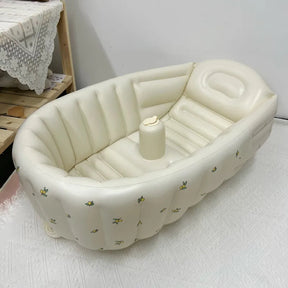 Inflatable Baby Bathtub | Safe, Portable, Non-Slip Design