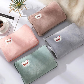 Rechargeable Hot Water Bottle | Soft Plush for Cozy Warmth