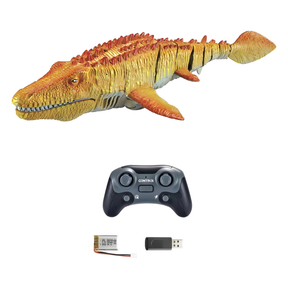 Remote-Controlled Swimming Dinosaur | Realistic Splashing Bath Toy