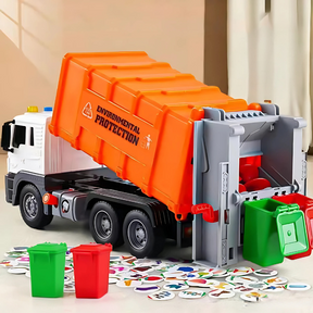 Interactive Garbage Truck Toy | Engaging Sounds and Lights