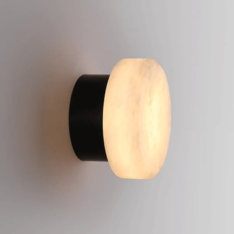 Marble Wall Sconce | Modern Minimalist Design Accent