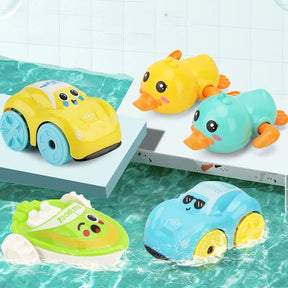 Floating Duck Bath Toy | Wind-Up Paddle Function for Water Fun
