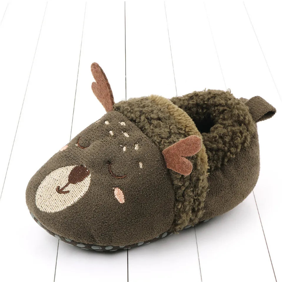 Toddler Animal Slippers | Soft, Non-Slip, Fun Design