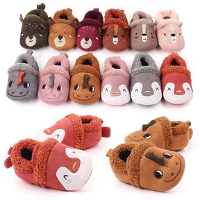 Toddler Animal Slippers | Soft, Non-Slip, Fun Design