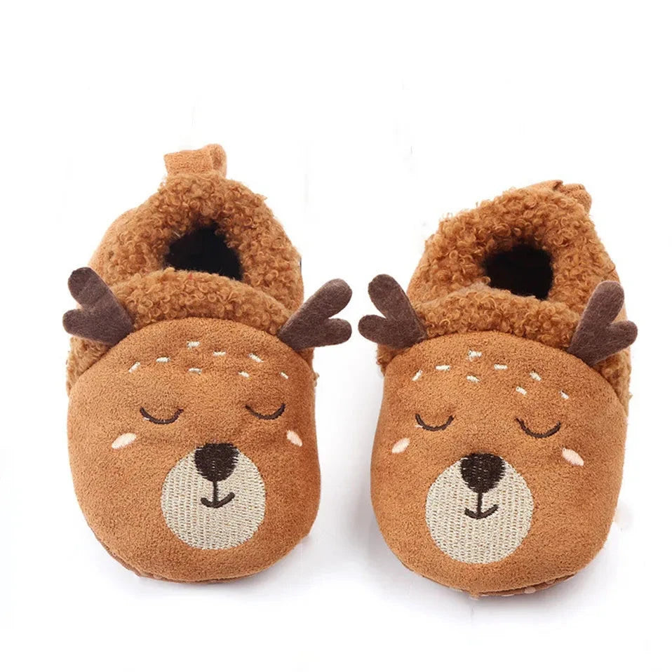 Toddler Animal Slippers | Soft, Non-Slip, Fun Design