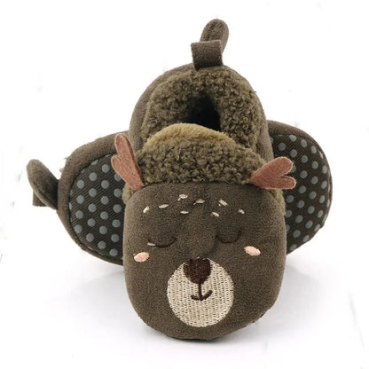 Toddler Animal Slippers | Soft, Non-Slip, Fun Design