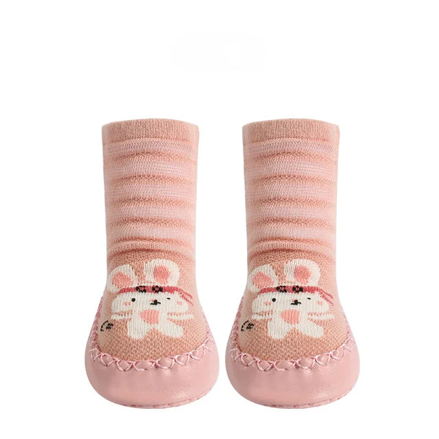 Non-Slip Toddler Socks | Comfy Cotton for Safe Walking