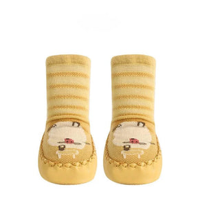 Non-Slip Toddler Socks | Comfy Cotton for Safe Walking