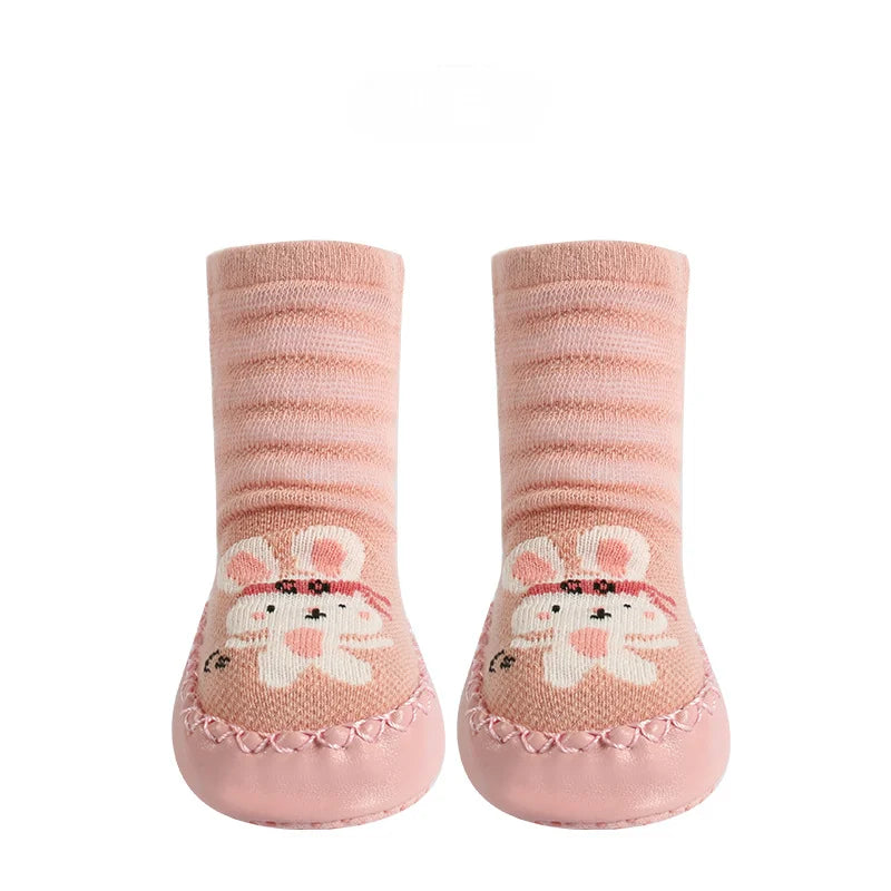 Non-Slip Toddler Socks | Comfy Cotton for Safe Walking