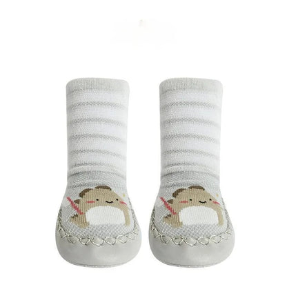 Non-Slip Toddler Socks | Comfy Cotton for Safe Walking