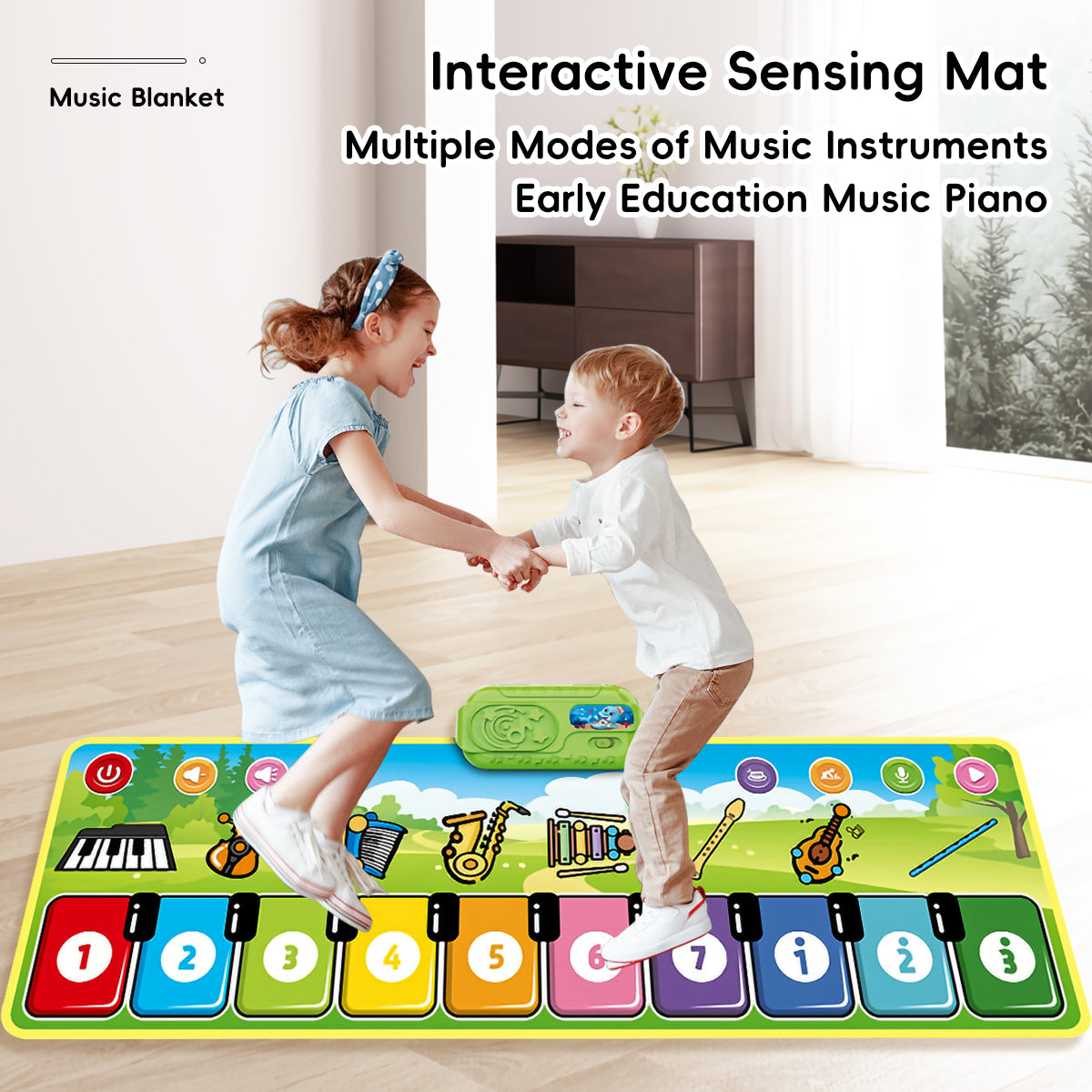 Kids Piano Learning Toy | Interactive Musical Development Mat